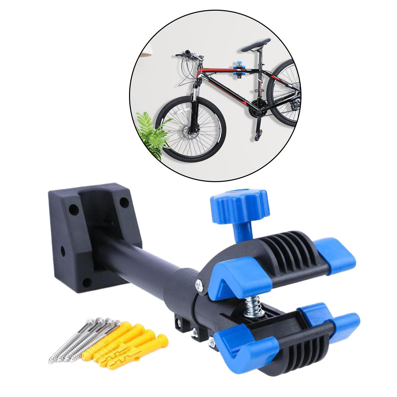 Folding Bike Repair Stand Clamp, Bicycle Wall Mount Rack Holder, Bicycle Mechanic Workstand Hanger, Maintenance Tool
